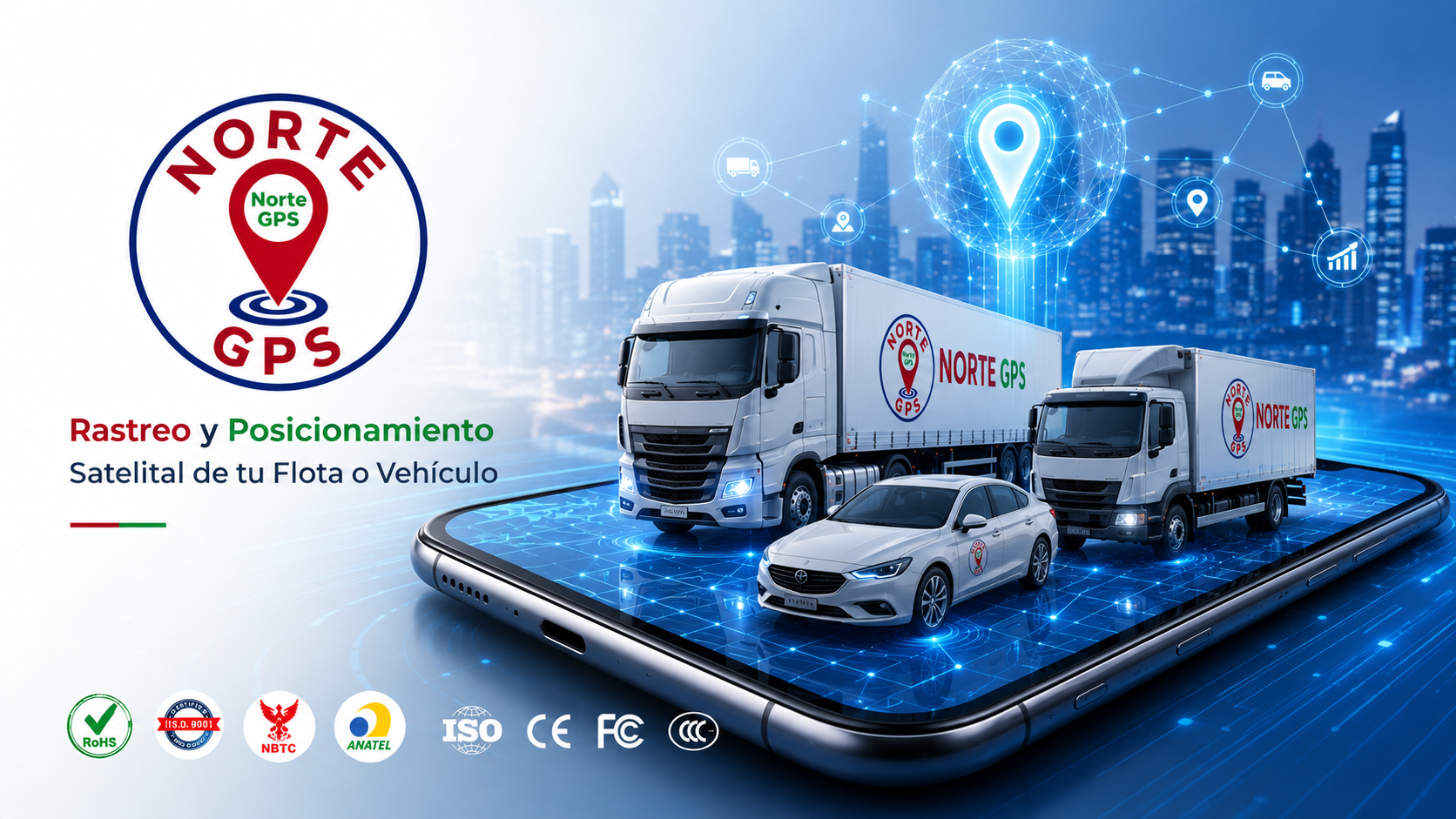 Norte GPS Banner